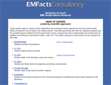 Tablet Screenshot of electricwords.emfacts.com